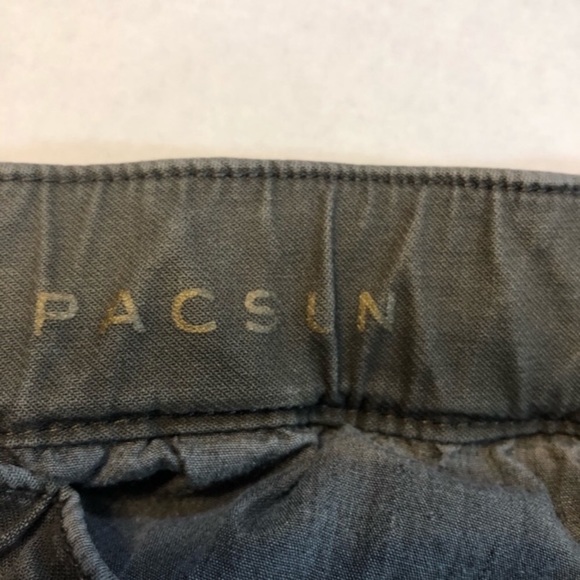 PacSun Olive Green Joggers large - Picture 6 of 9